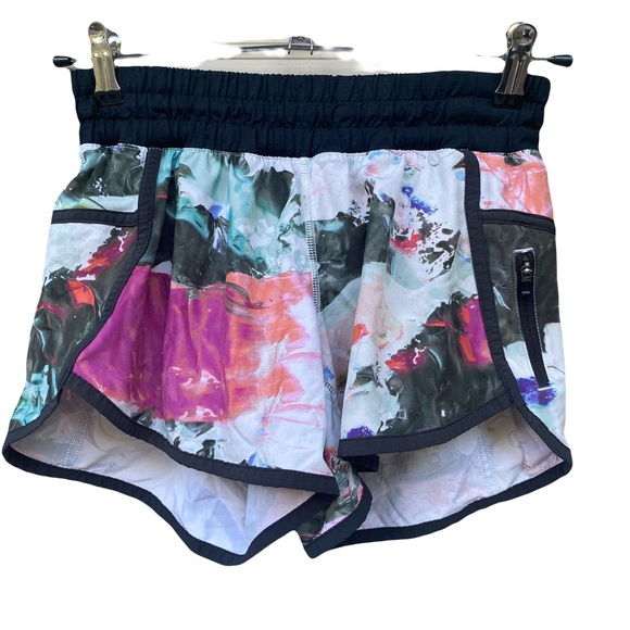 Women's Multicolor Athletic Shorts - Picture 1 of 3